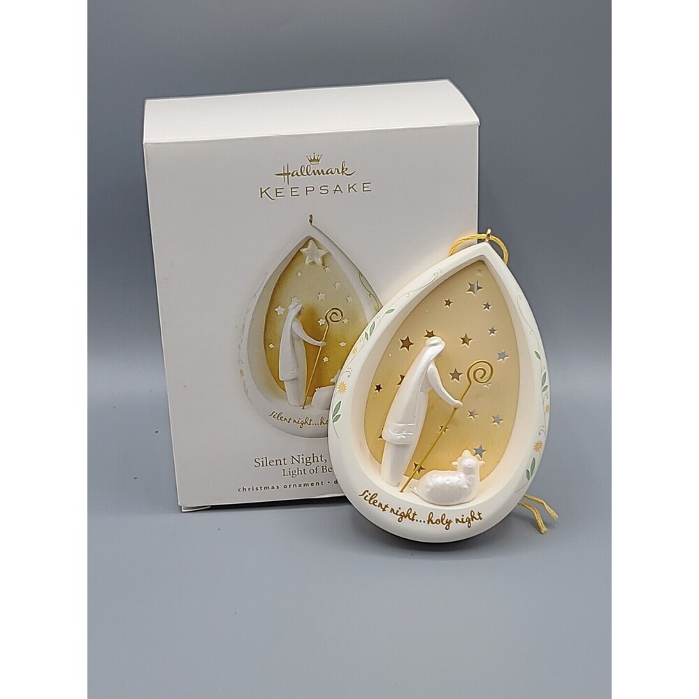 Silent Night, Holy Night Light of Bethlehem Hallmark Keepsake Ornament 2008